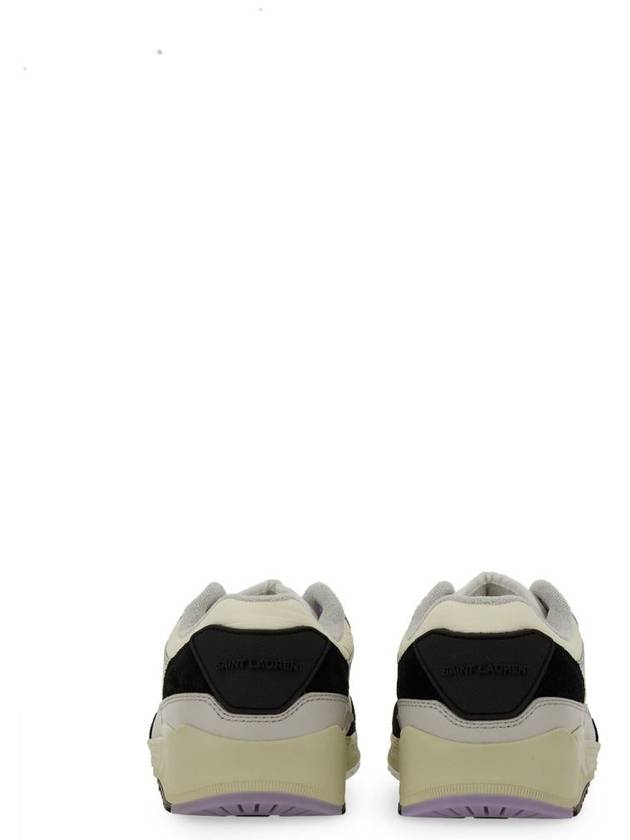 Luxury Saint Laurent Bump Low Top Sneakers Air Grey