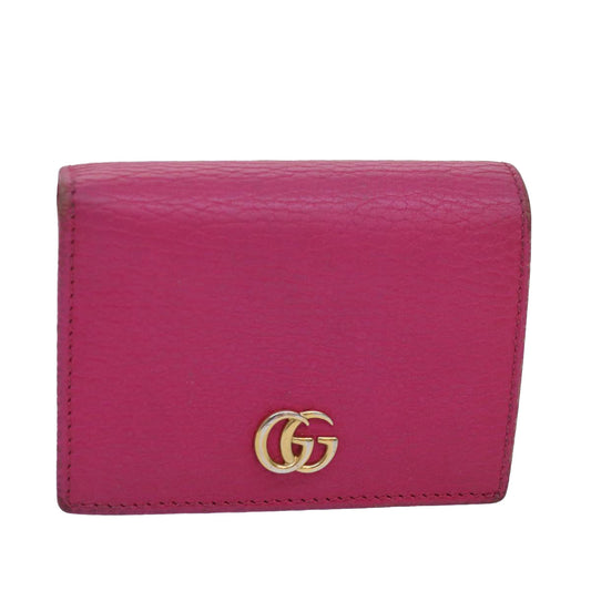 Luxury Gucci Trending 2025 Gg Marmont  Leather Wallet