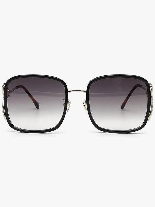 Luxury Gucci Trending 2025 Eyewear Square Sunglasses Black