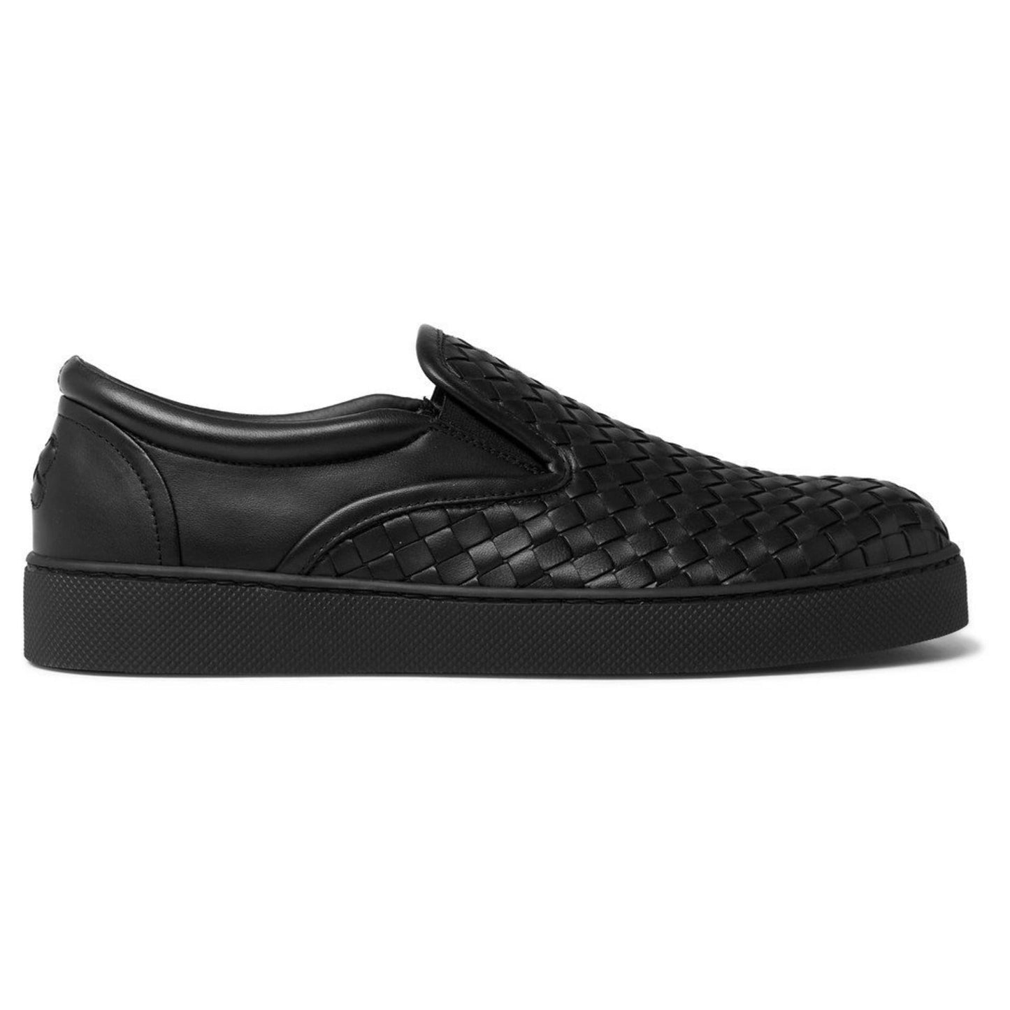 Luxury Bottega Veneta Intrecciato Leather Dodger Sneakers