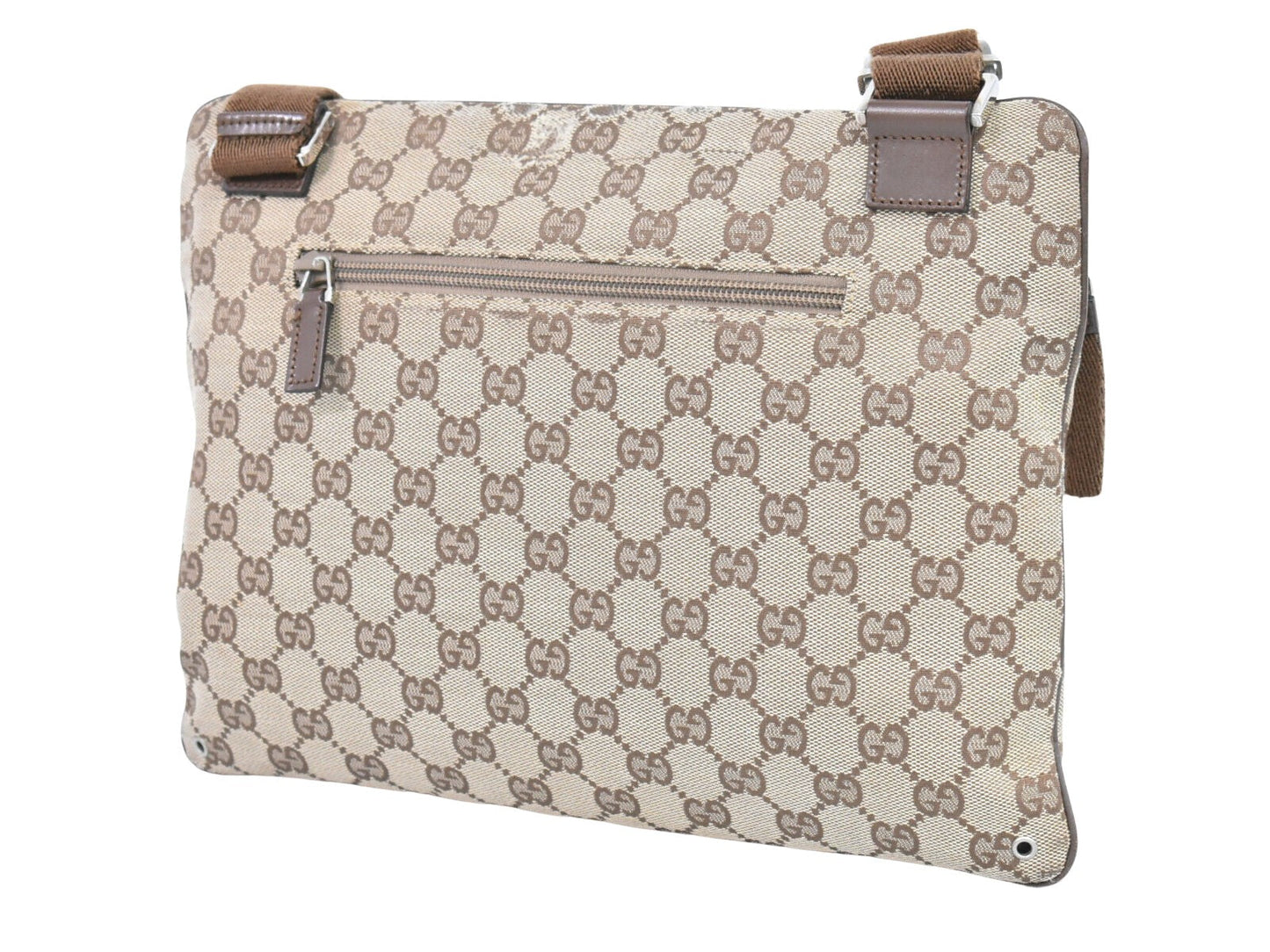 Luxury Gucci Trending 2025 Gg Canvas  Canvas Shoulder Bag ()