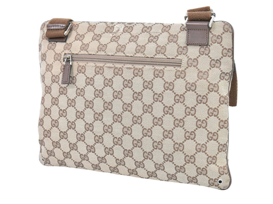 Luxury Gucci Trending 2025 Gg Canvas  Canvas Shoulder Bag ()