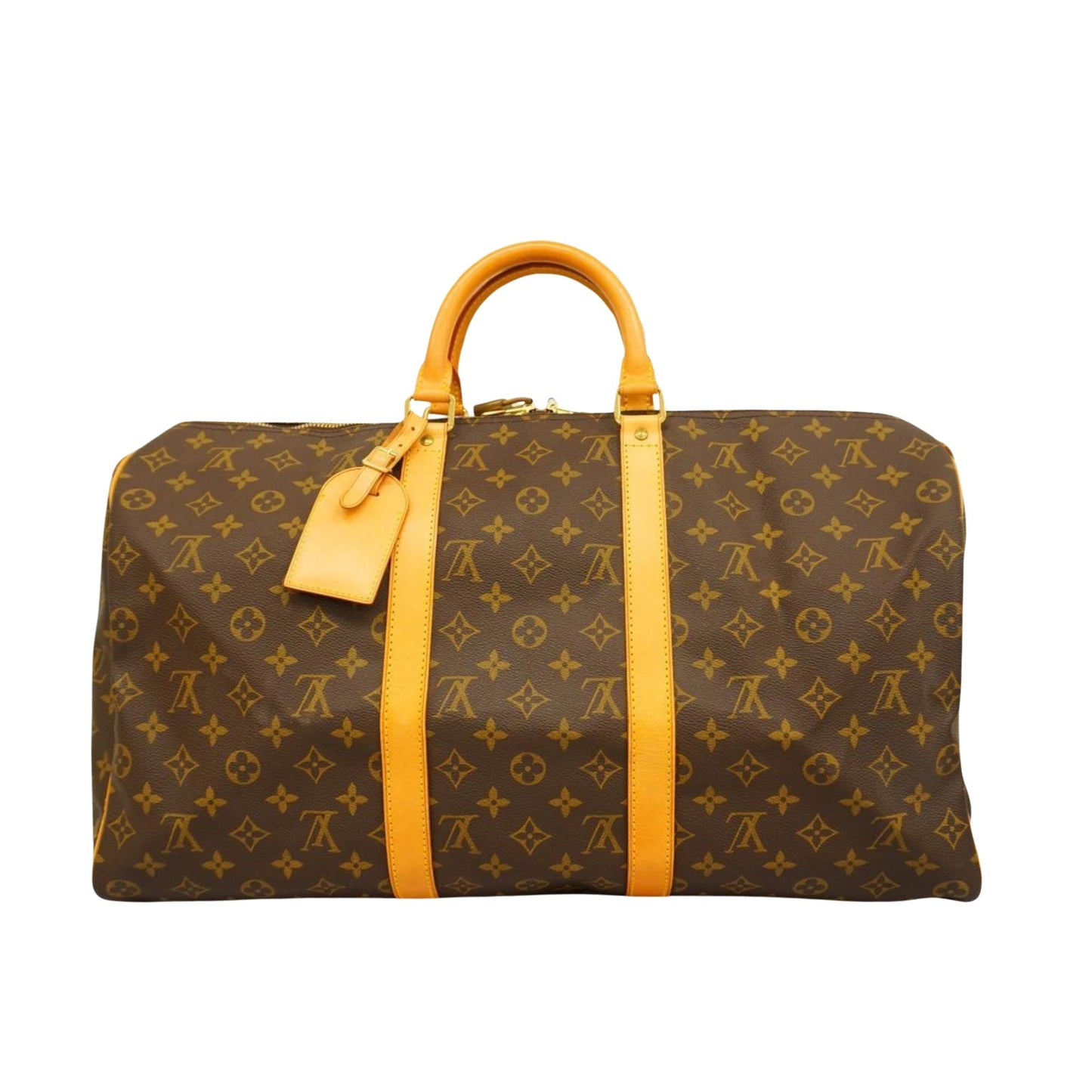 Louis Vuitton Keepall 50  Canvas Travel Bag ()