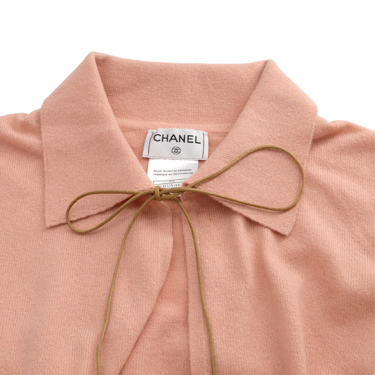 Luxury Chanel 1999 fall cashmere cardigan #38