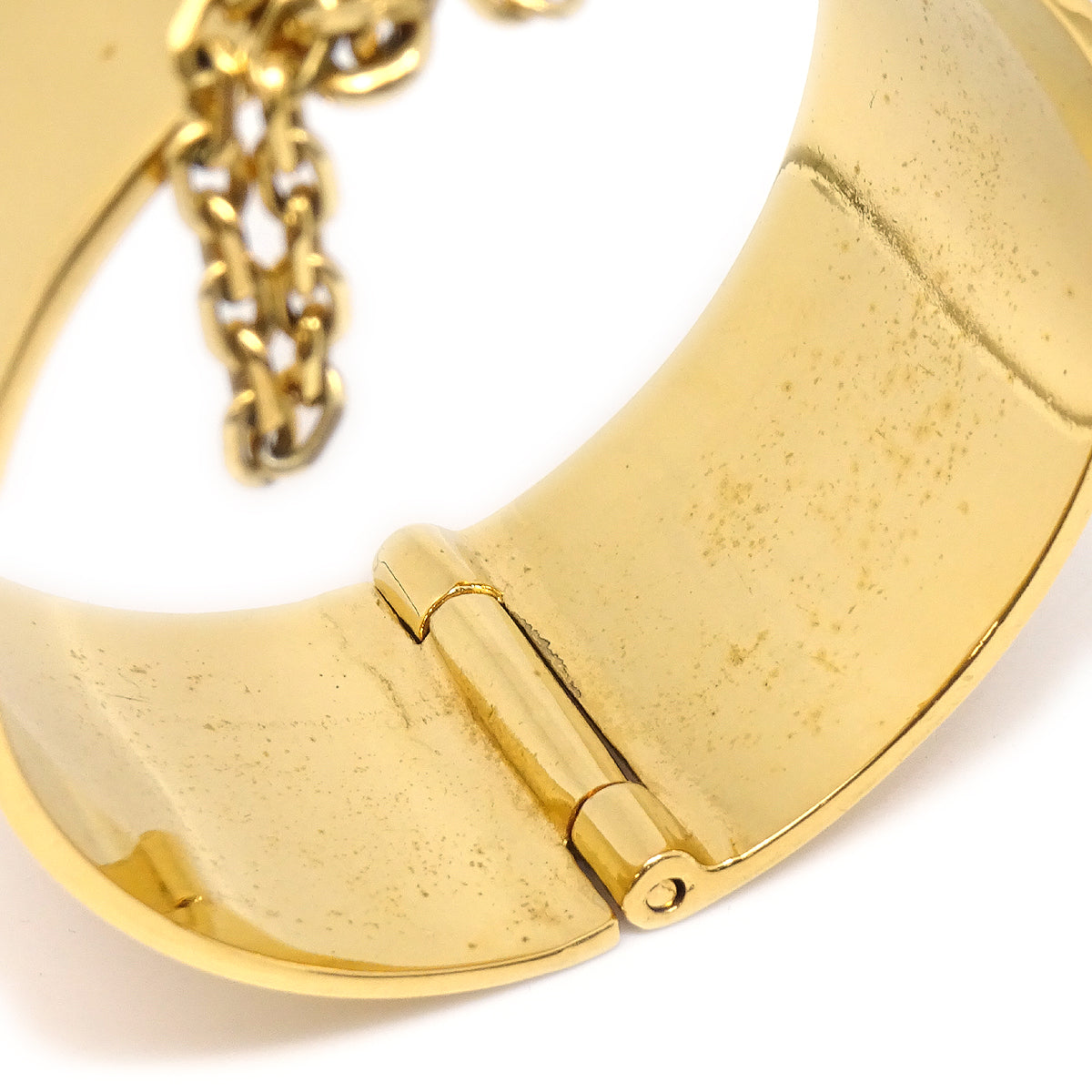 Luxury Chanel 31 Rue Cambon Bangle Gold