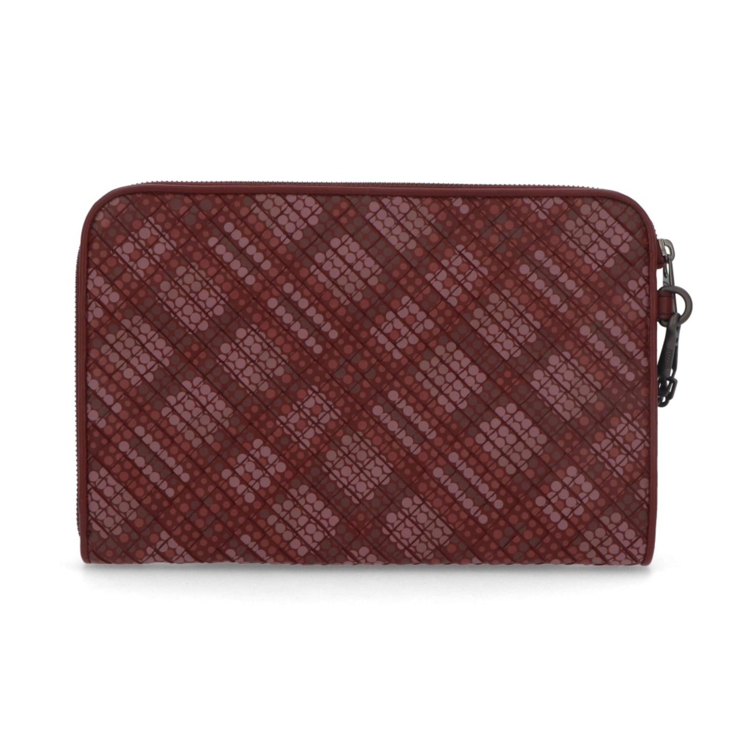 Luxury Bottega Veneta Intrecciato Polka Dot Document Case Wristlet