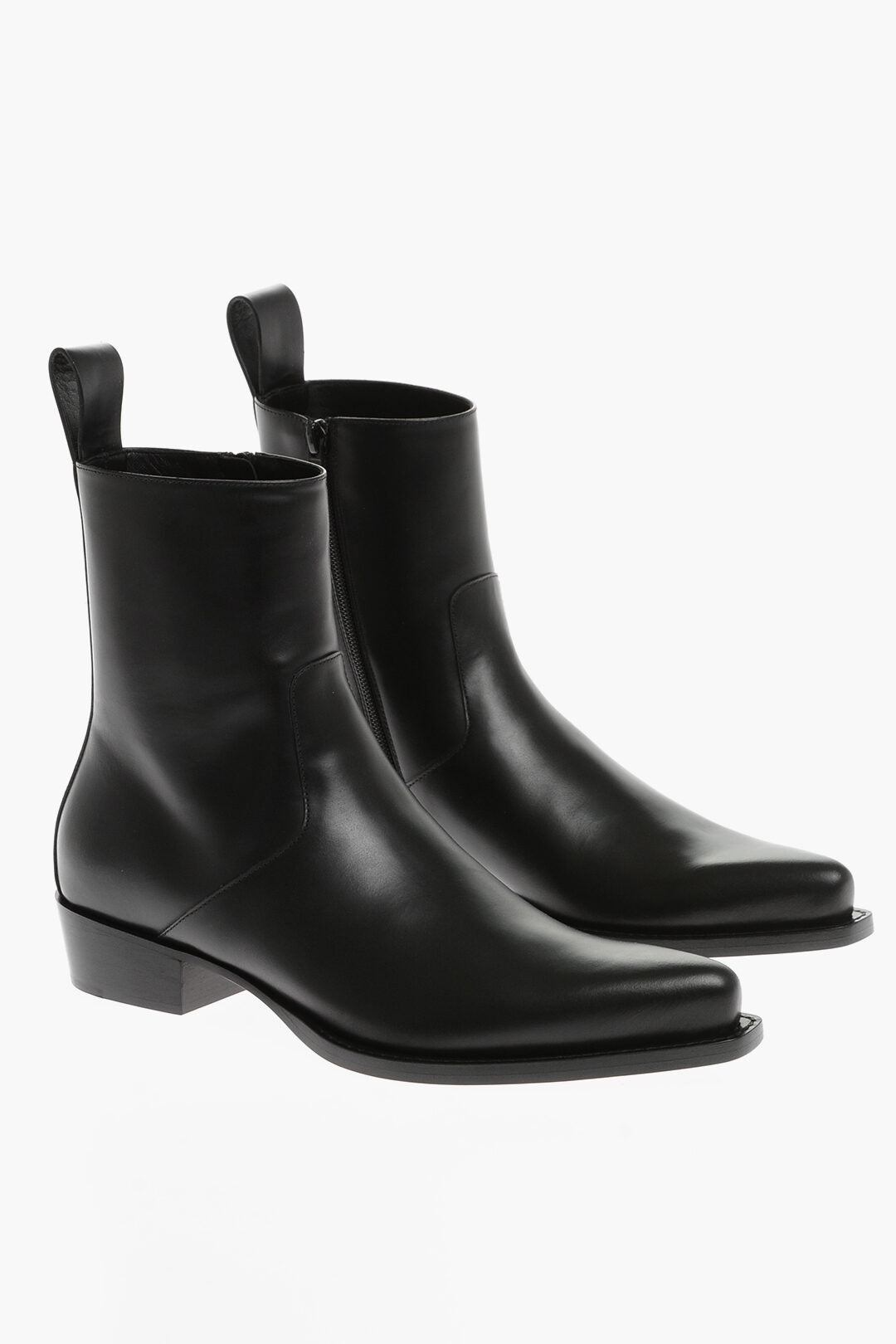 Luxury Bottega Veneta Pointed Leather Boots