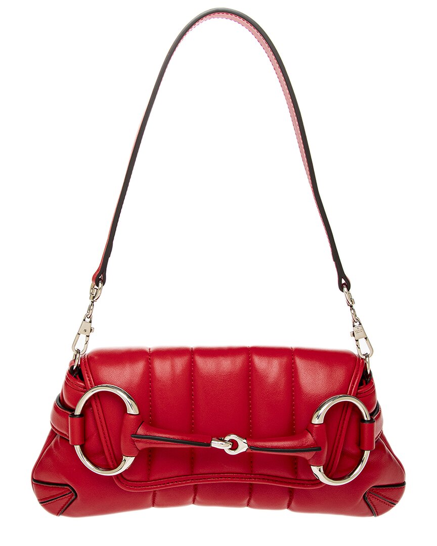 Luxury Gucci Trending 2025 Horsebit Small Leather Shoulder Bag