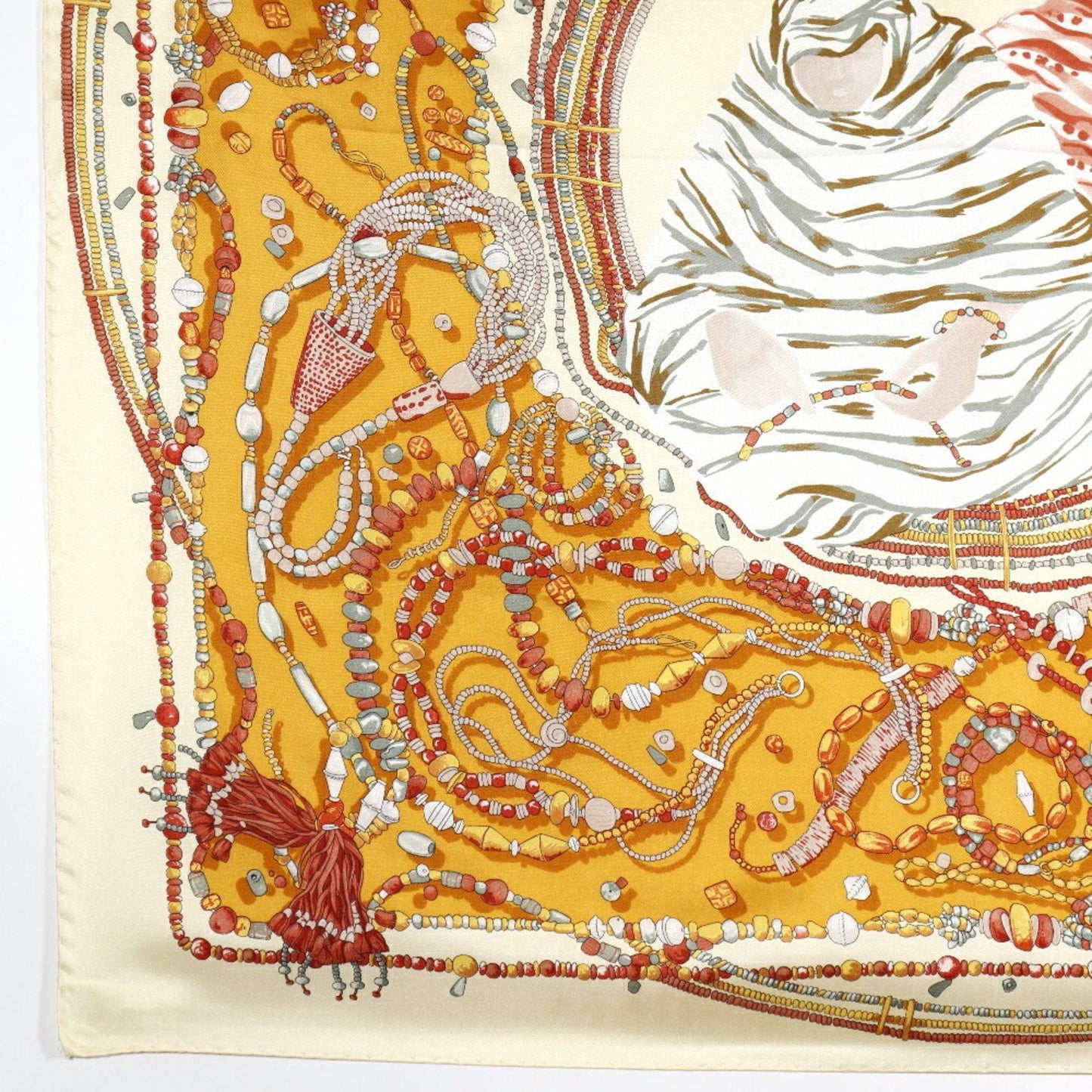 Luxury Bottega Veneta  yellow Silk Scarf ()
