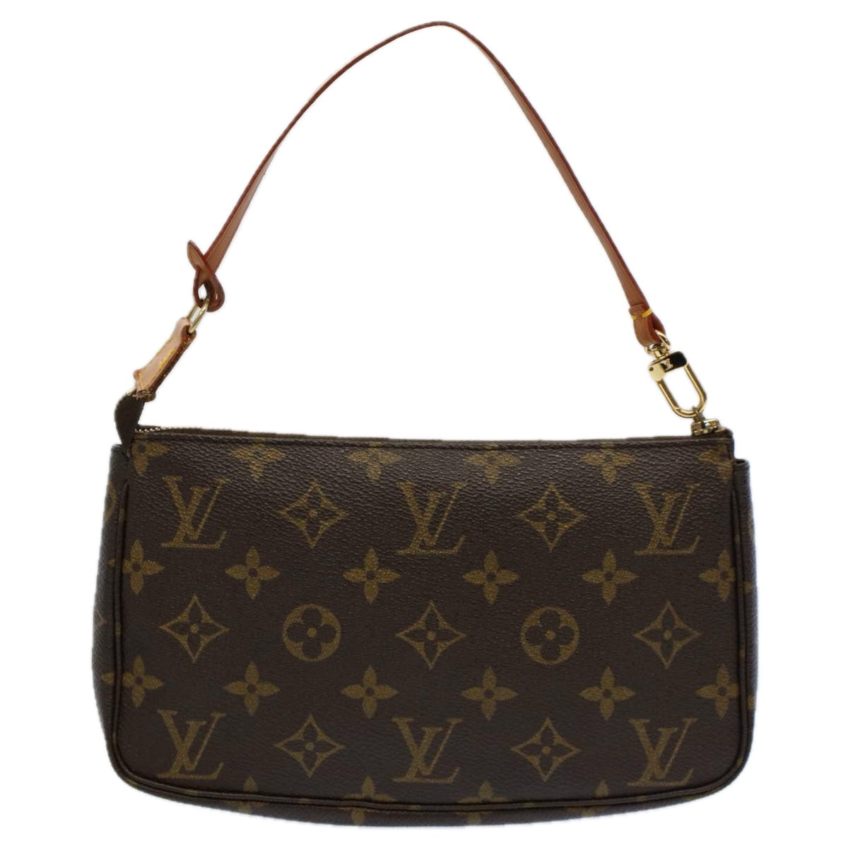 Louis Vuitton Pochette Accessoire  Canvas Clutch Bag ()