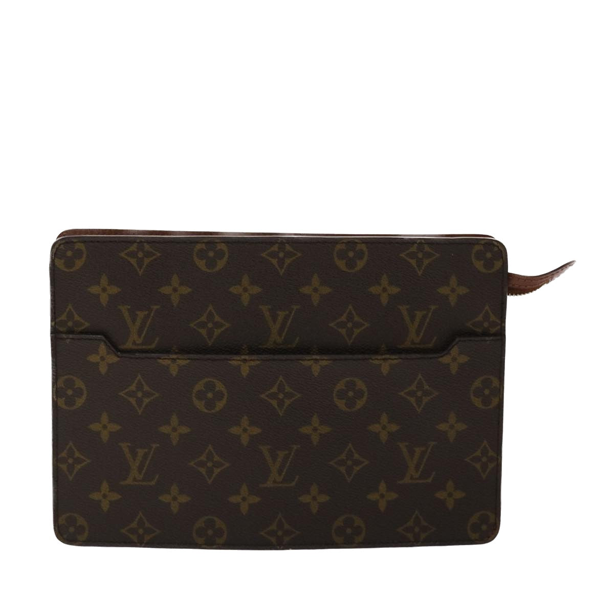 Louis Vuitton Pochette Canvas Clutch Bag ()