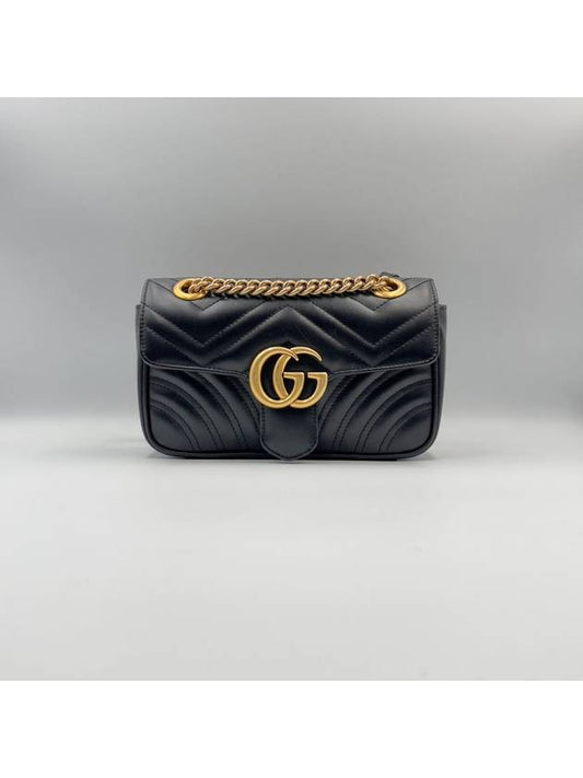 Luxury Gucci Trending 2025 GG Marmont Matelasse Mini Flap Bag 446744