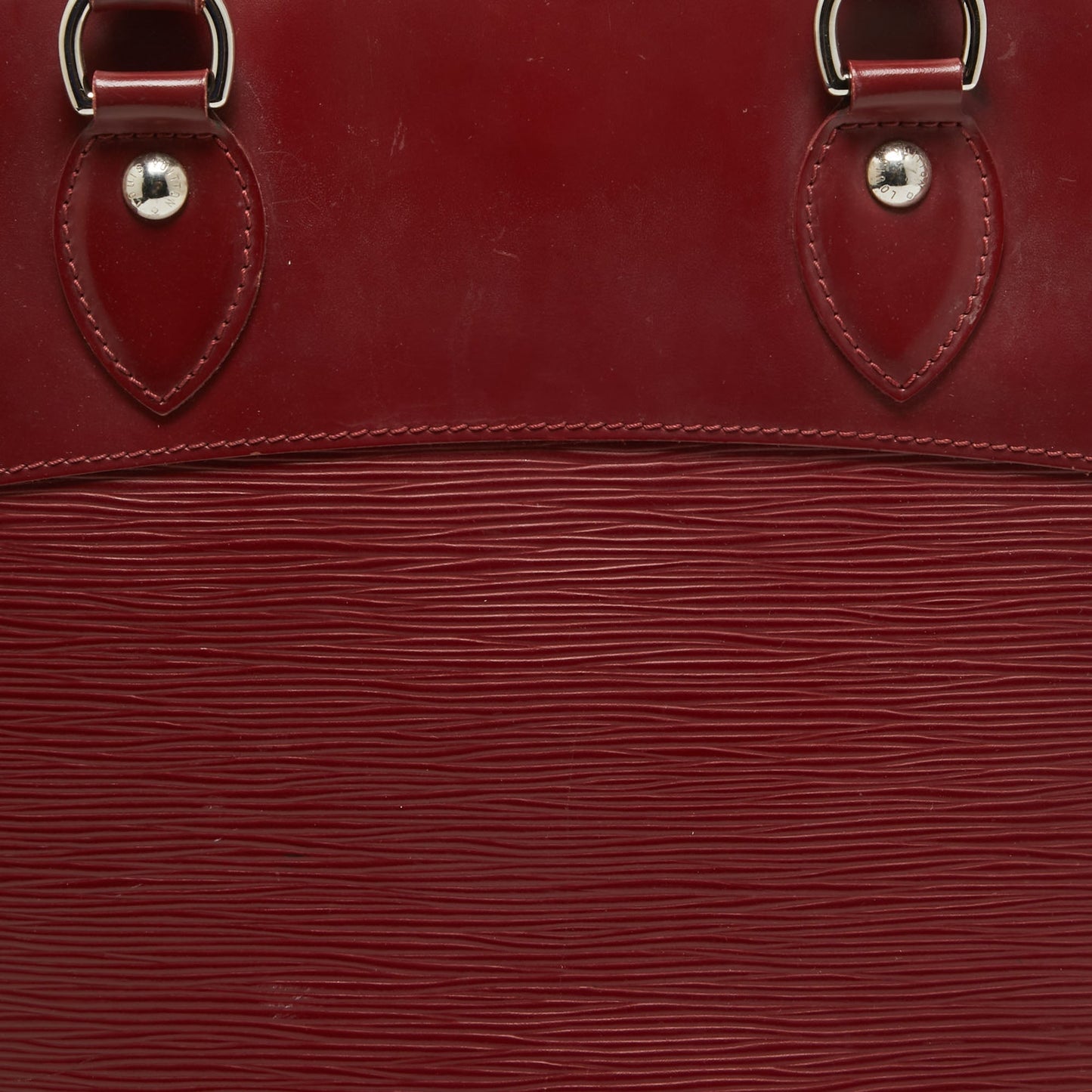 Louis Vuitton Rubis Epi Leather Passy Pm Bag