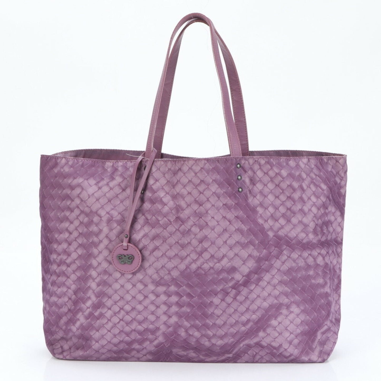 Luxury Bottega Veneta Leather Nylon Shoulder Bag ()