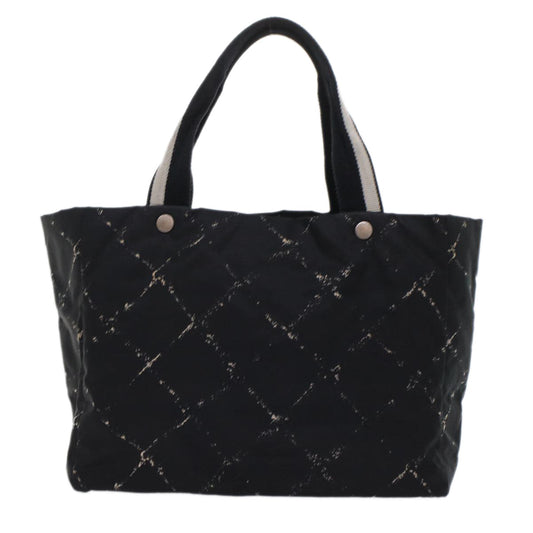 Luxury Chanel Travel line Tote Bag Nylon Black CC  ep1132