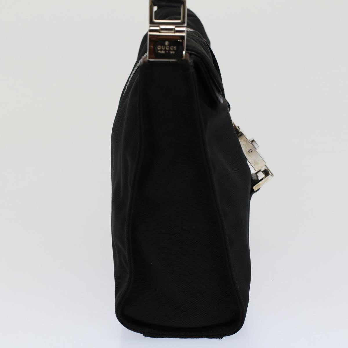 Luxury Gucci Jackie Shoulder Bag Canvas Leather Black 001 3734 001998  ep1701