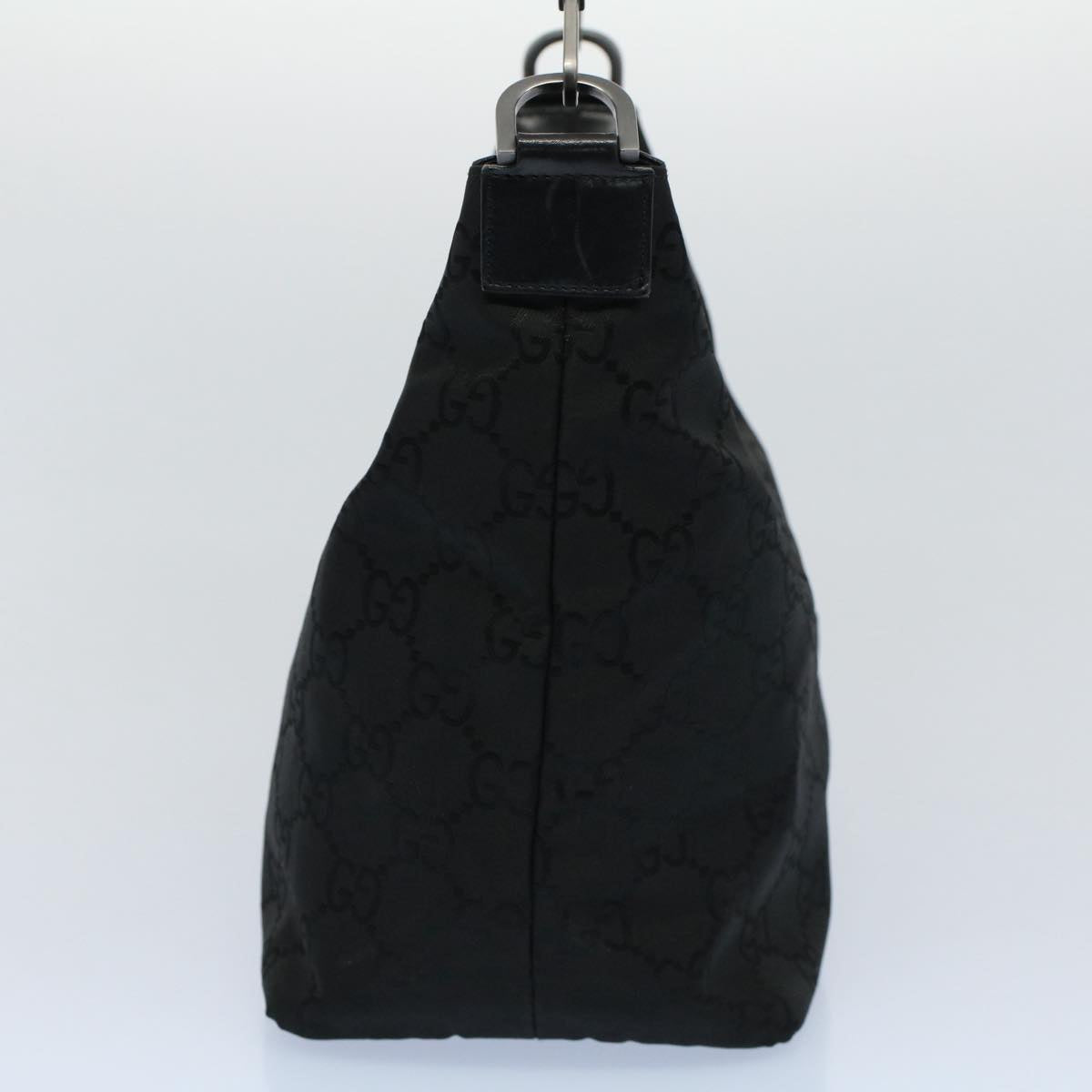 Luxury Gucci GG Canvas Bamboo Shoulder Bag Black 000 0531 002058  ep1777