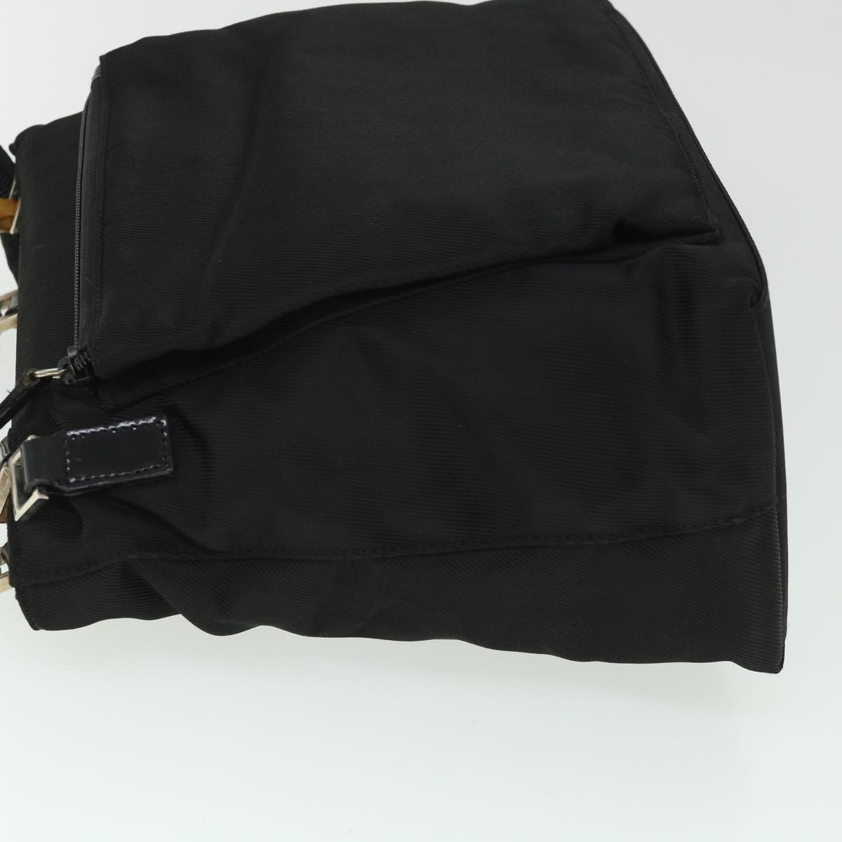Luxury Gucci Bamboo Hand Bag Nylon 2way Black 002 2058 0508 5  ep1817