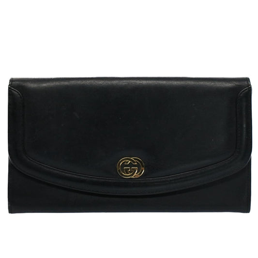 Luxury Gucci Clutch Bag Leather Black  ep1846
