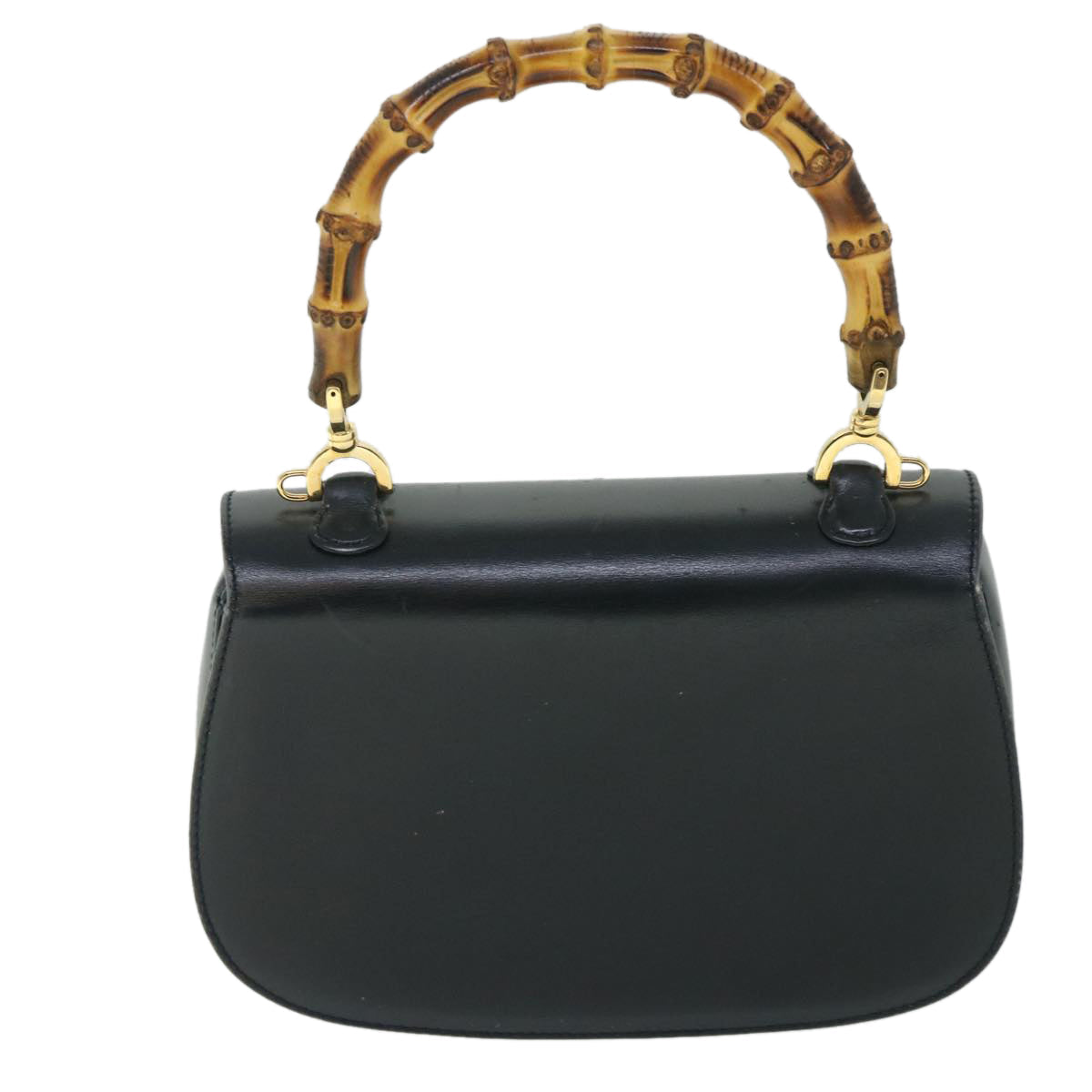 Luxury Gucci Bamboo Hand Bag Leather Black 000 2040 0188  ep1870