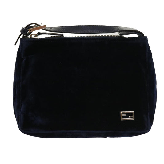 Luxury FendiHand Bag Velor Navy 2308 26580 089ep1889
