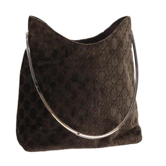 Luxury Gucci Shoulder Bag Velor Brown 001 2123 1943  ep1890