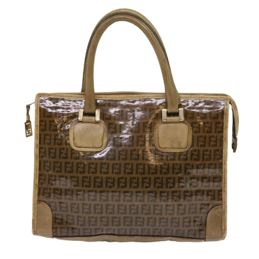 Luxury FendiZucchino Canvas Tote Bag Brownep1903
