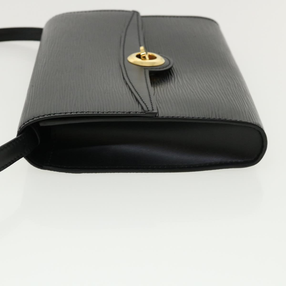 LOUIS VUITTON Epi Pochette Arche Shoulder Bag Black Noir M52572 LV ep225