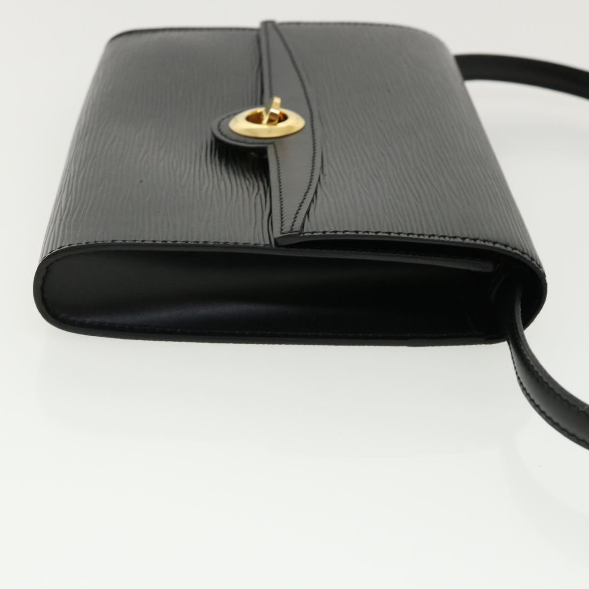 LOUIS VUITTON Epi Pochette Arche Shoulder Bag Black Noir M52572 LV ep225