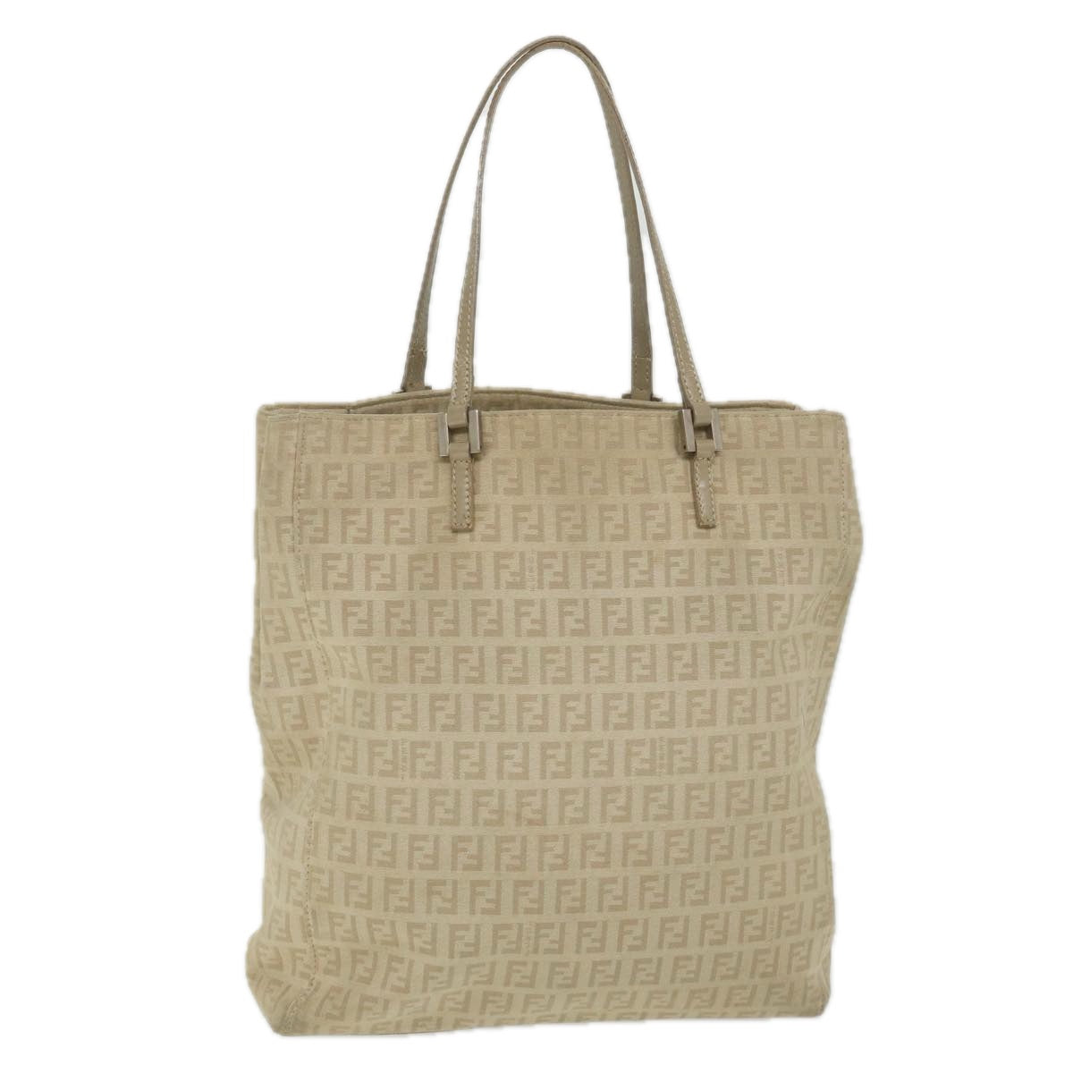 Luxury FendiZucchino Canvas Tote Bag Beigeep2434