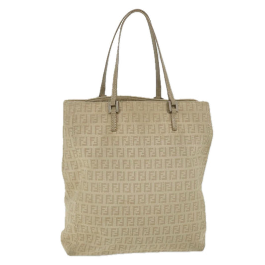 Luxury FendiZucchino Canvas Tote Bag Beigeep2434