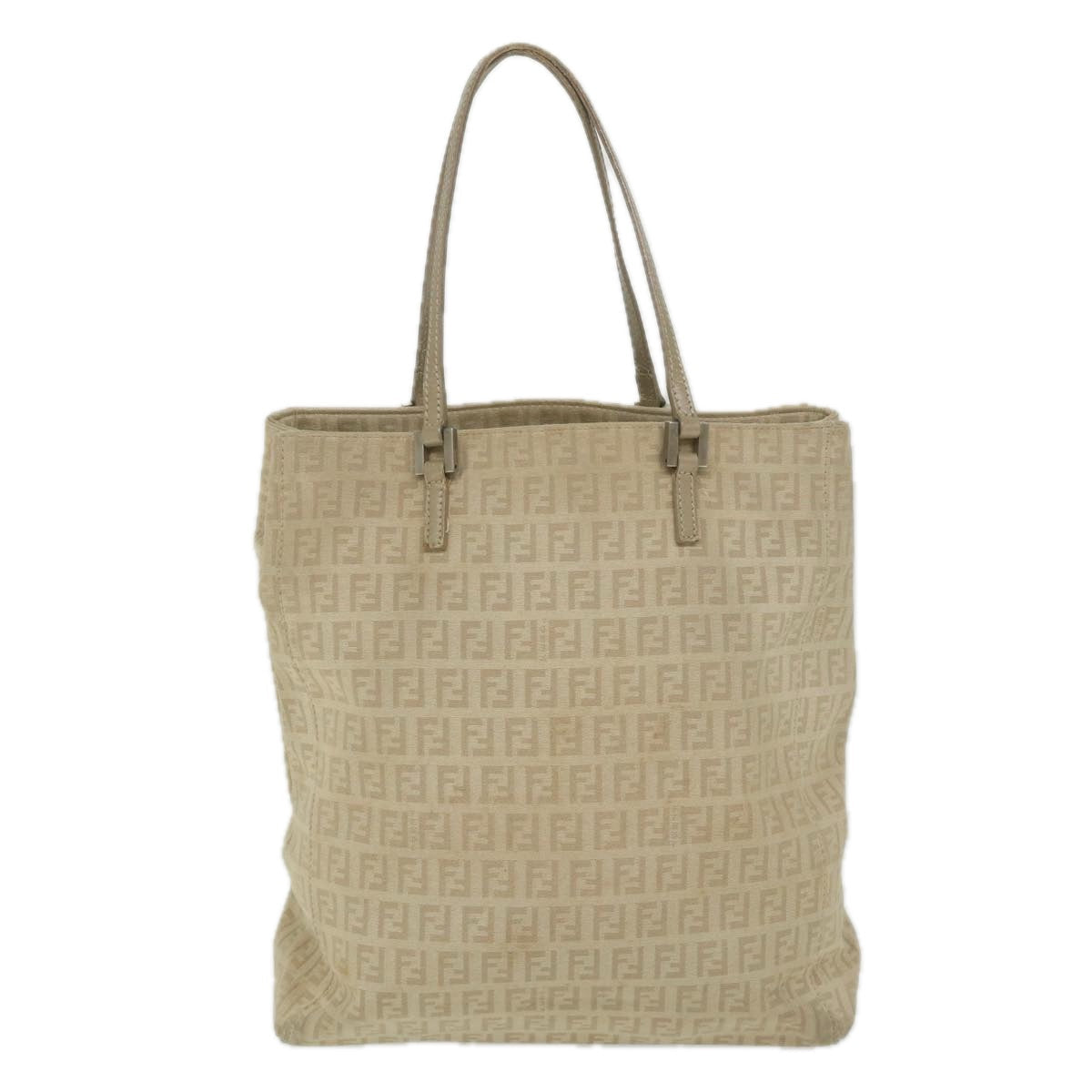 Luxury FendiZucchino Canvas Tote Bag Beigeep2434