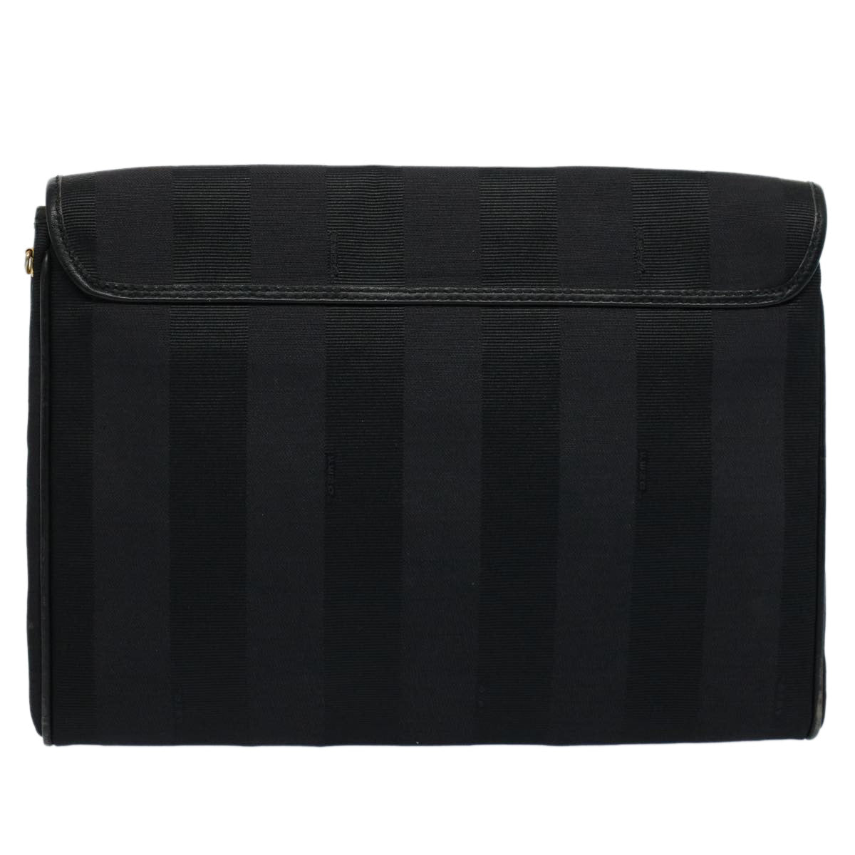 Luxury FendiPecan Canvas Clutch Bag Black Brownep2439