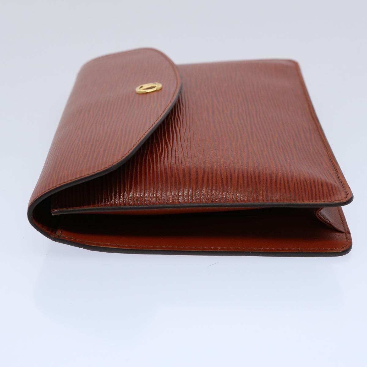 LOUIS VUITTON Epi Montaigne 23 Clutch Bag Brown M52663 LV ep2512