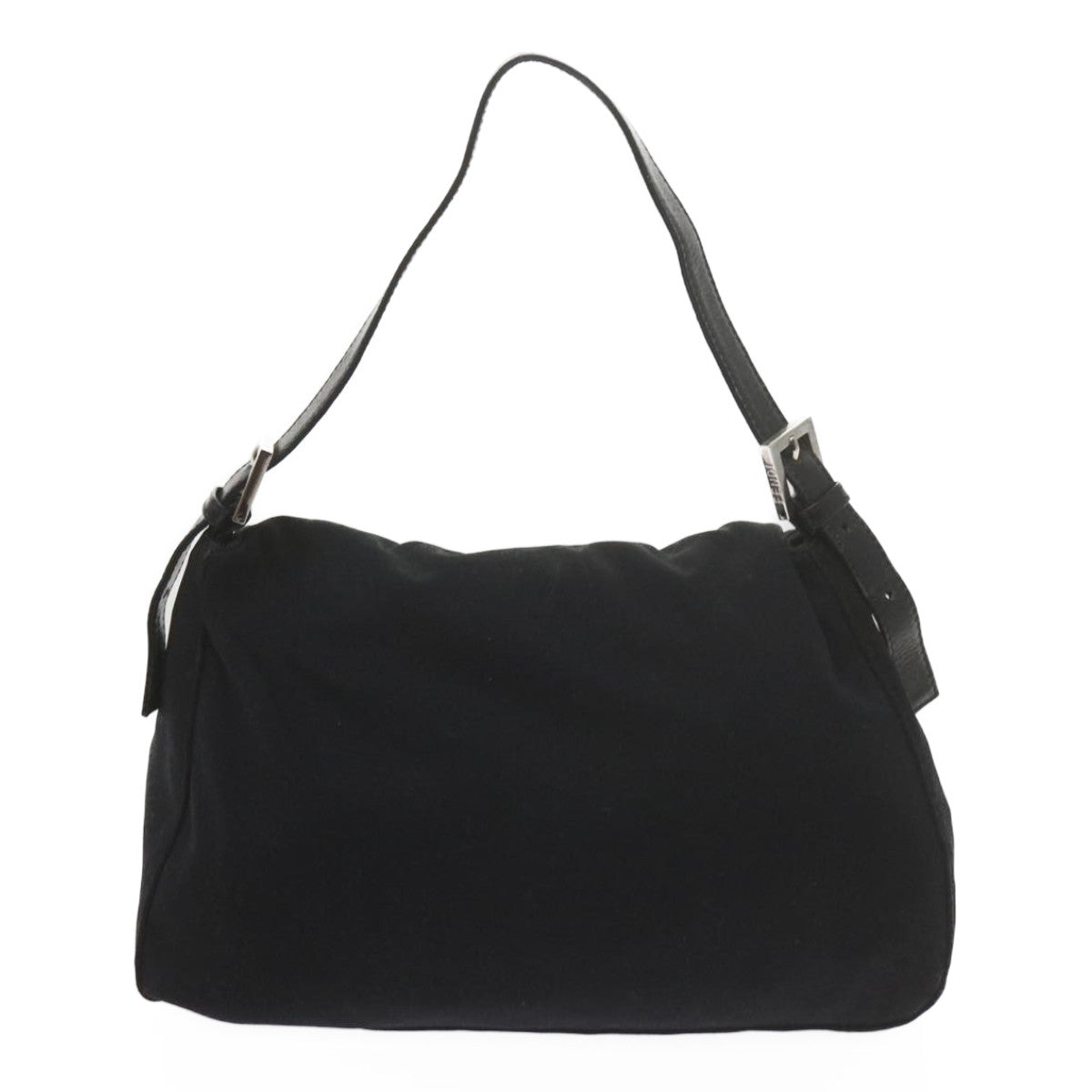 Luxury FendiMamma Baguette Shoulder Bag Nylon Black 2308 26325 008ep2543