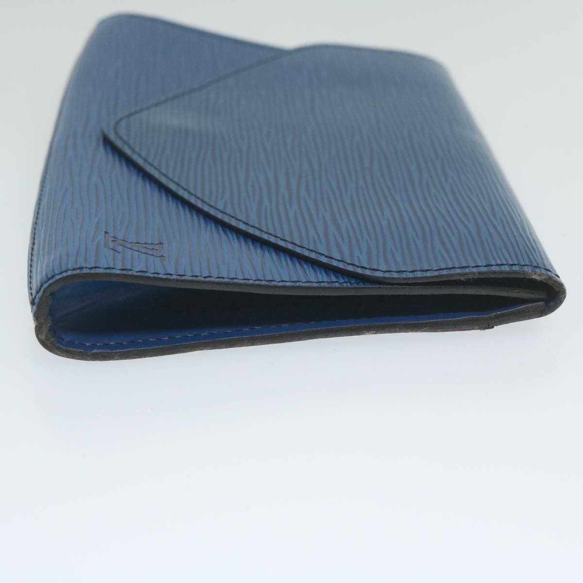 LOUIS VUITTON Epi Art Deco Clutch Bag Blue M52635 LV ep2564
