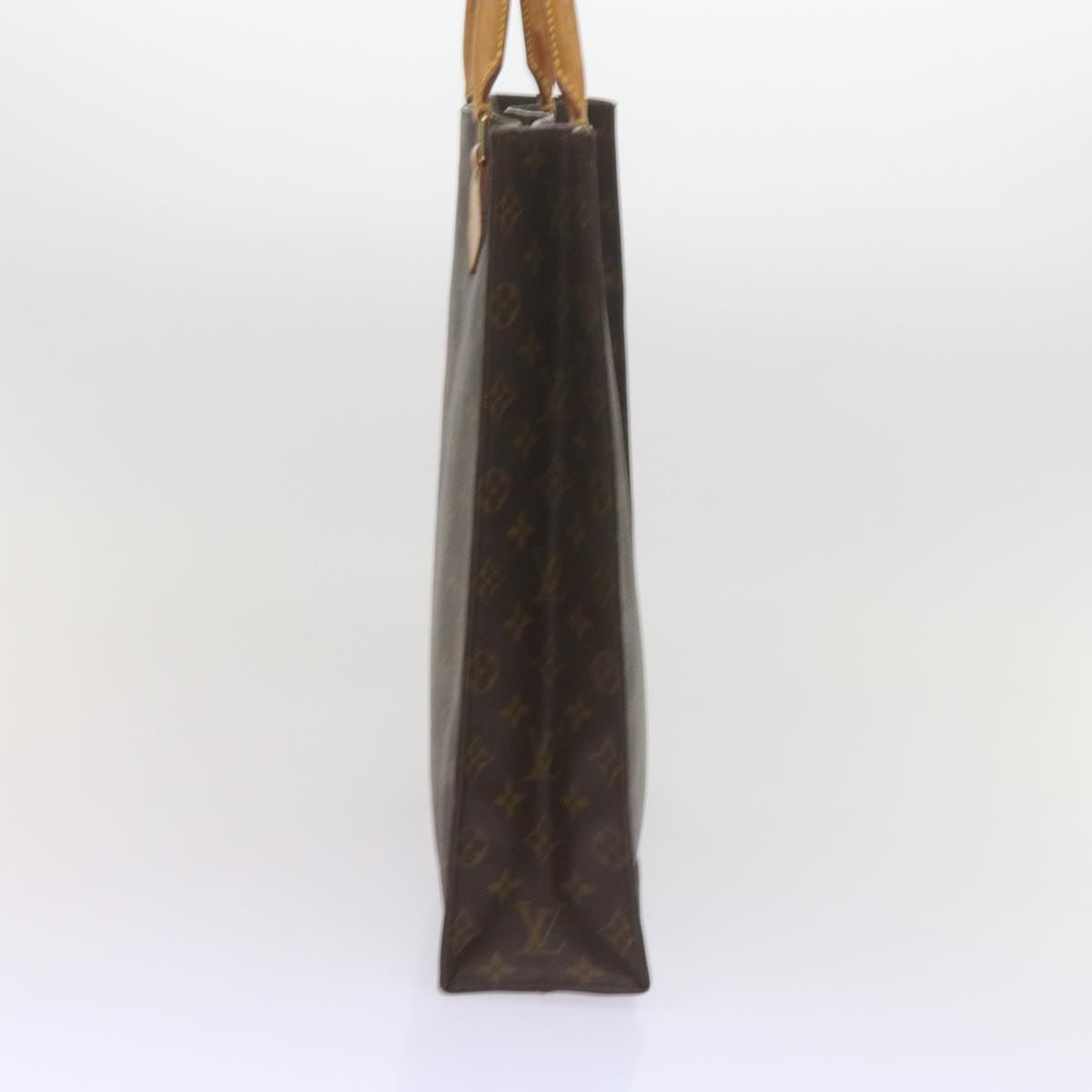 LOUIS VUITTON Monogram Sac Plat Hand Bag M51140 LV ep2565