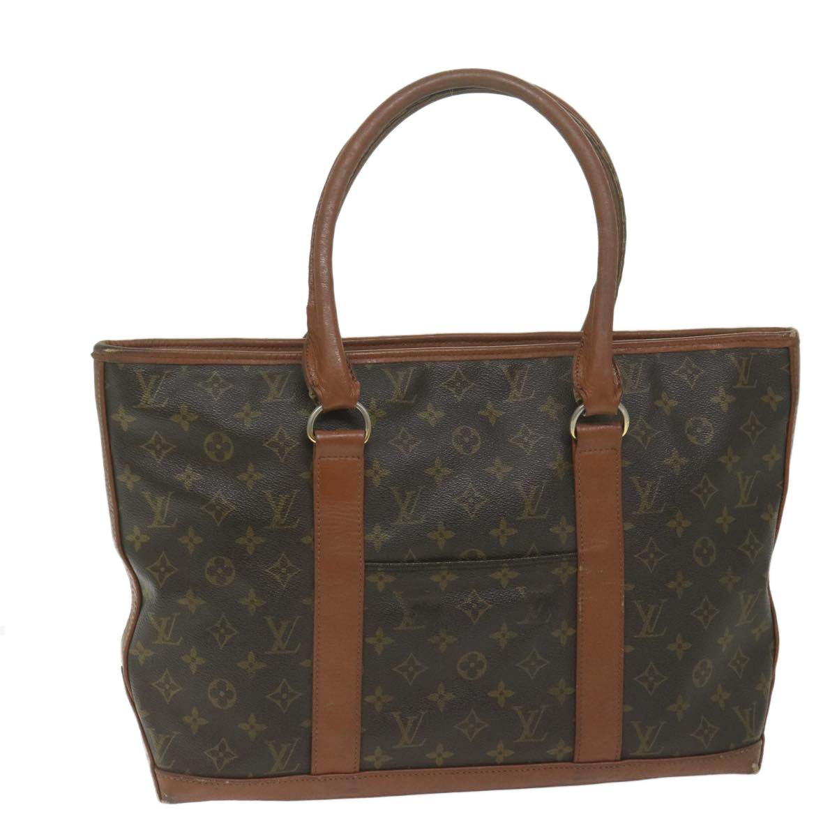 LOUIS VUITTON Monogram Sack Weekend PM Hand Bag M42425 LV ep2597