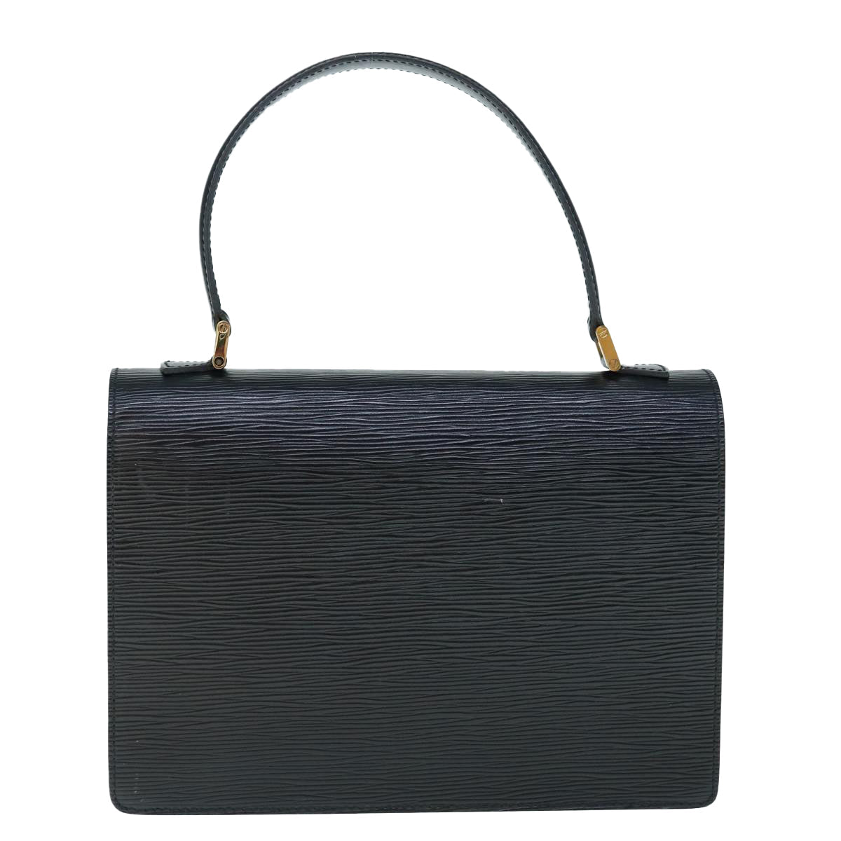 LOUIS VUITTON Epi Malesherbes Hand Bag Black M52372 LV ep2608