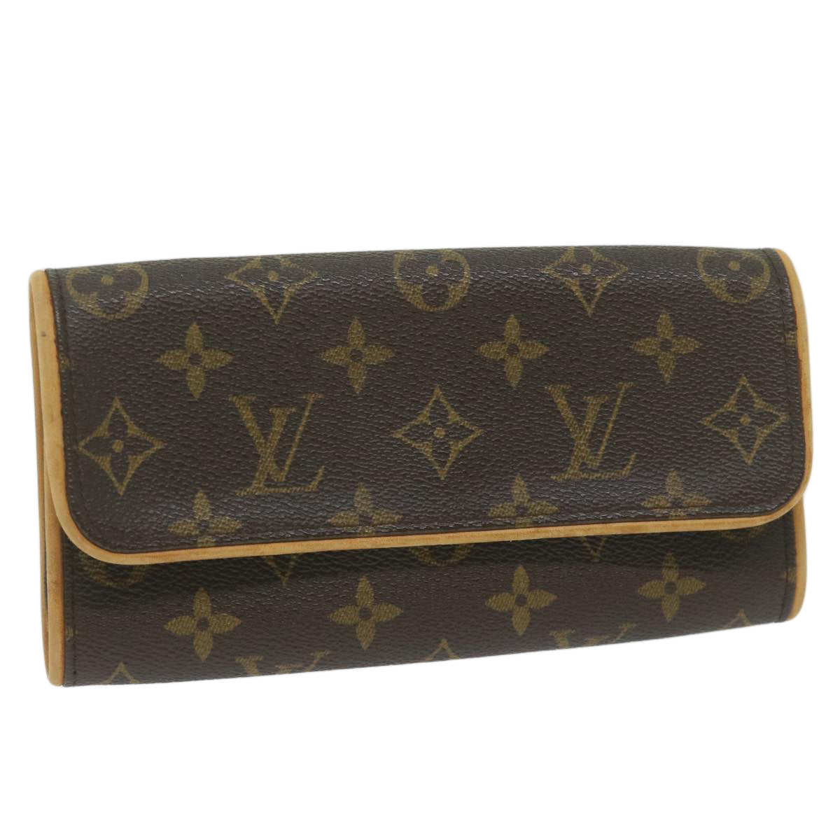 LOUIS VUITTON Monogram Pochette Twin PM Shoulder Bag M51854 LV ep2636