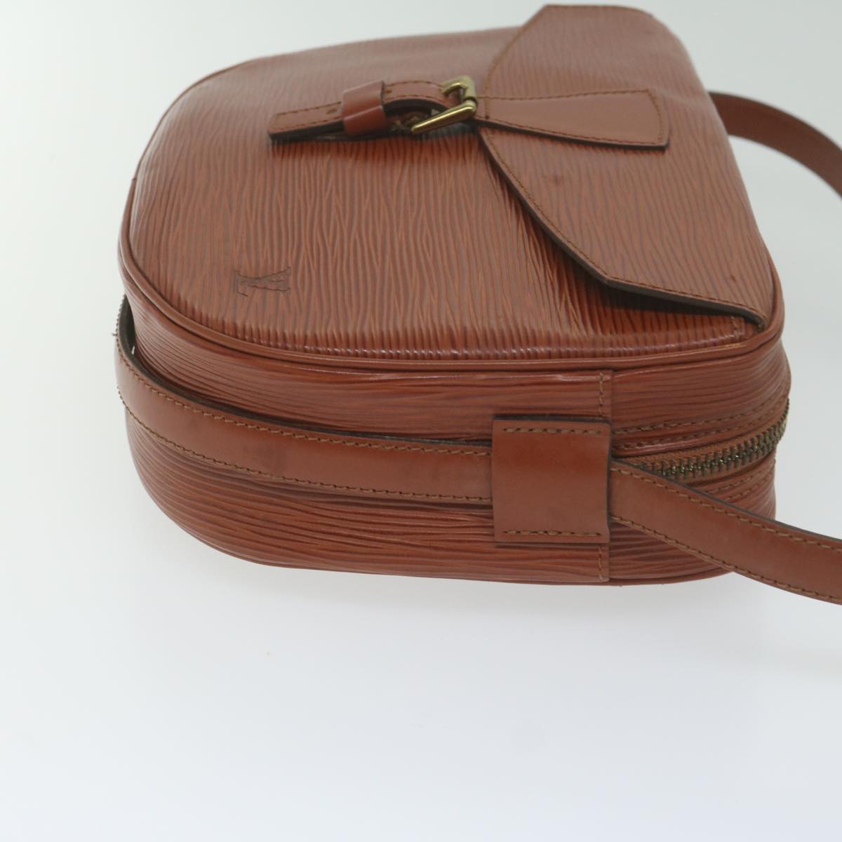 LOUIS VUITTON Epi Jeune FilleMM Shoulder Bag Brown M52153 LV ep2657