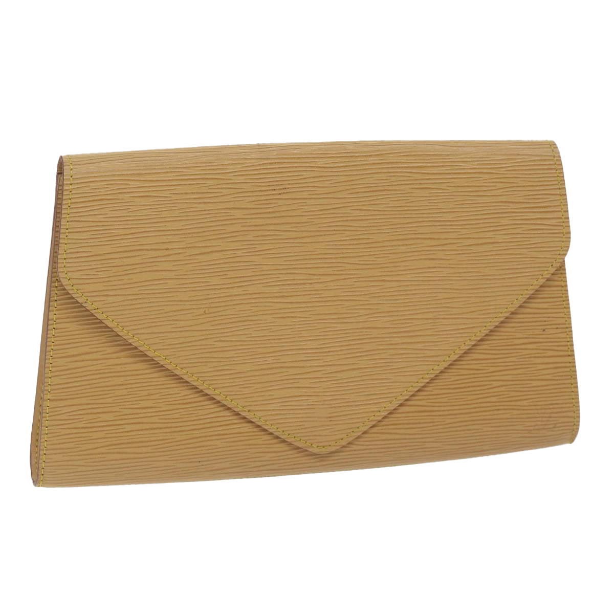 LOUIS VUITTON Epi Art Deco Clutch Bag Beige M52639 LV ep2741