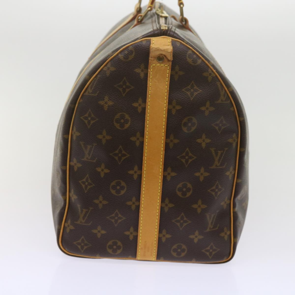 LOUIS VUITTON Monogram Keepall Bandouliere 50 Boston Bag M41416 LV ep2759