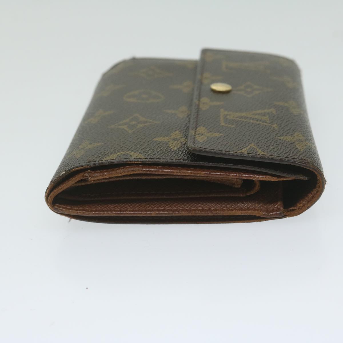 LOUIS VUITTON Monogram Porte Tresor Etui Papie Wallet M61202 LV ep2766