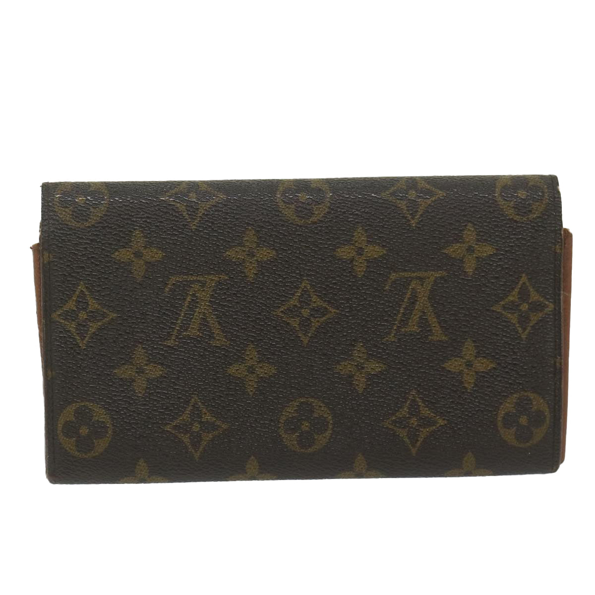 LOUIS VUITTON Monogram Pochette Porte Monnaie Credit Wallet M61725 ep2781