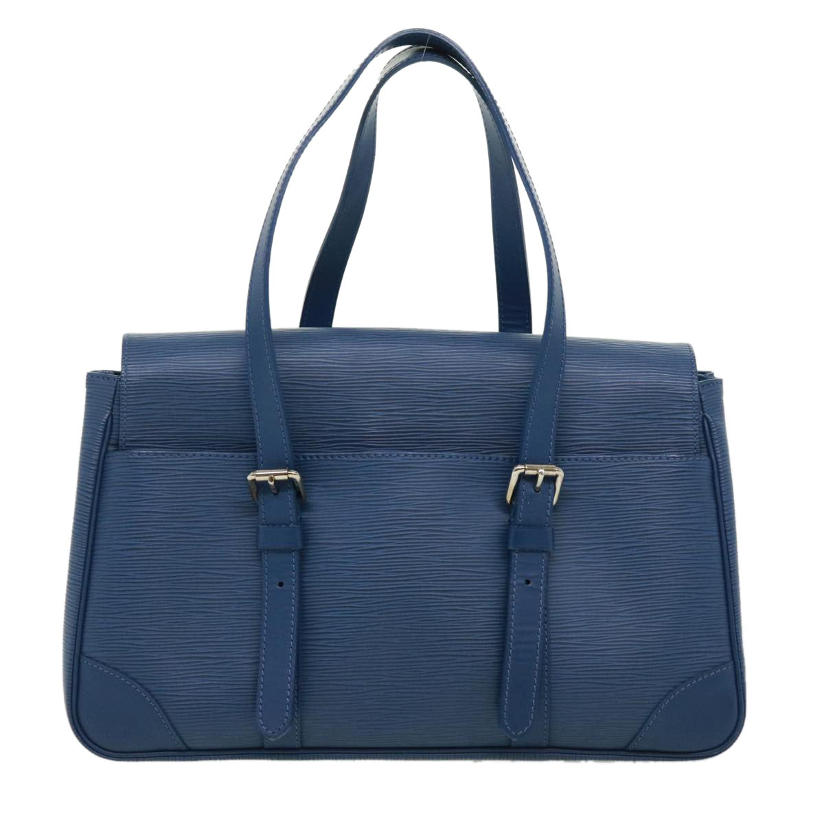 LOUIS VUITTON Epi Segur MM Shoulder Bag Blue Myrtille M5886G LV ep285