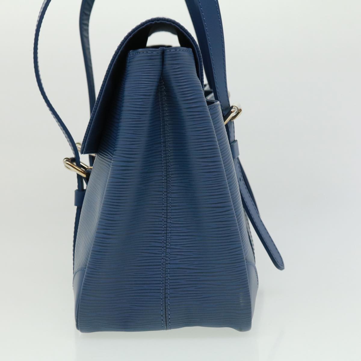 LOUIS VUITTON Epi Segur MM Shoulder Bag Blue Myrtille M5886G LV ep285