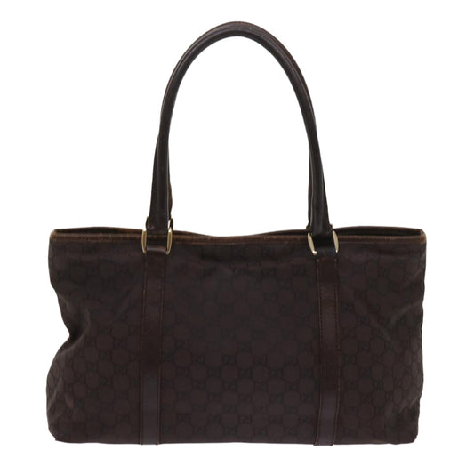 GUCCI GG Canvas Tote Bag Brown 257302  ep2965
