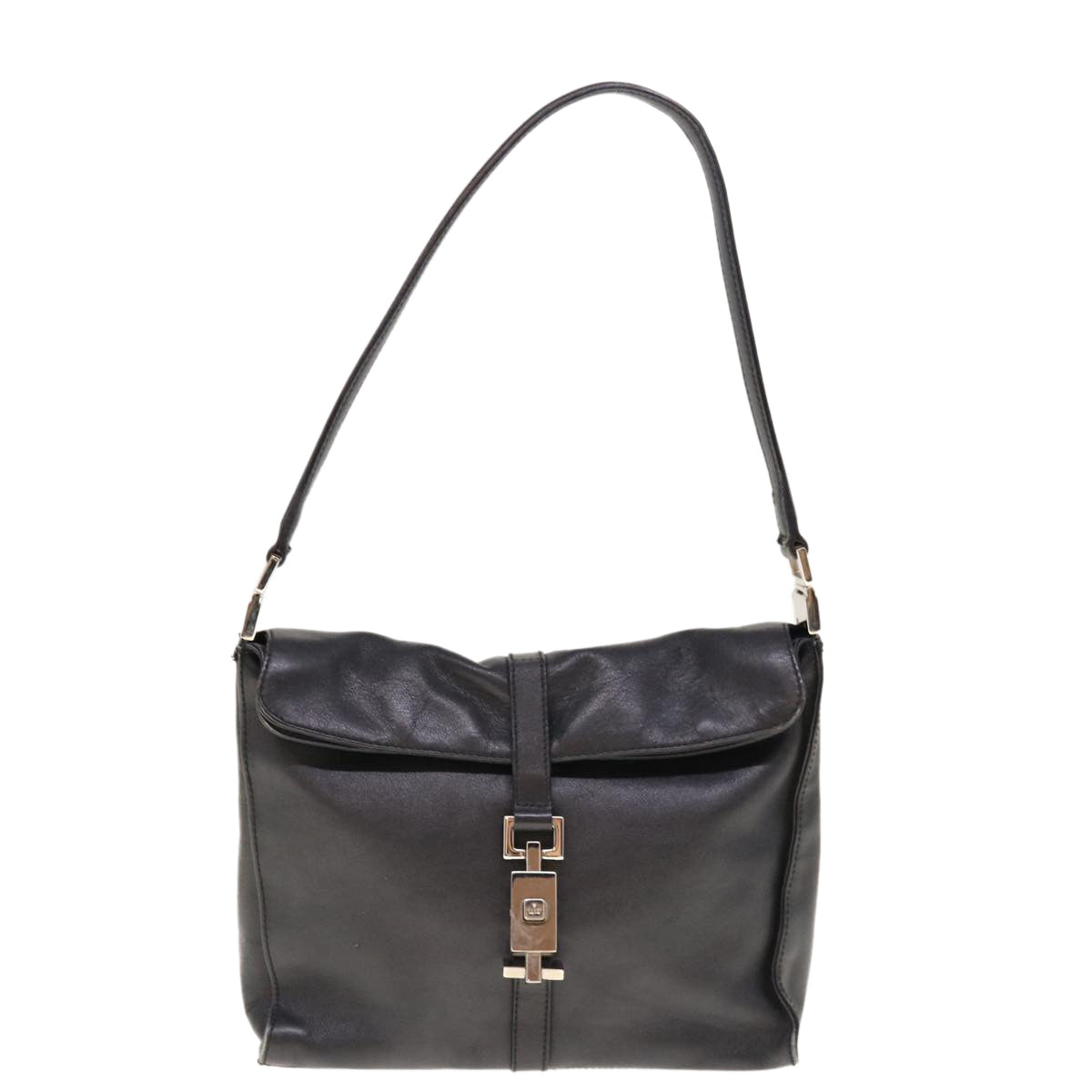 GUCCI Jackie Shoulder Bag Leather Black 001 3734  ep2978