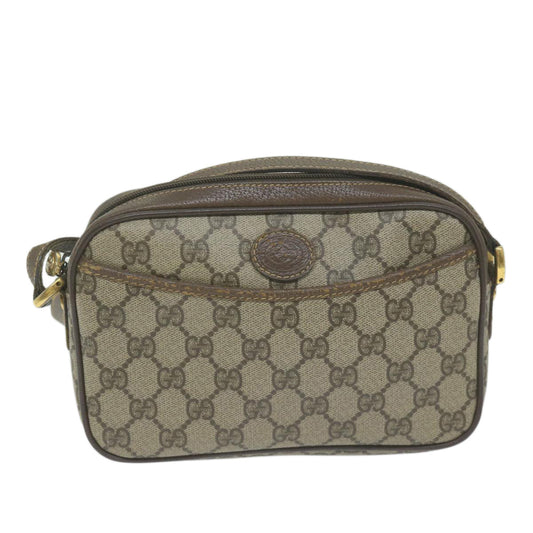 GUCCI GG Supreme Shoulder Bag PVC Beige 007 56 0095  ep3002